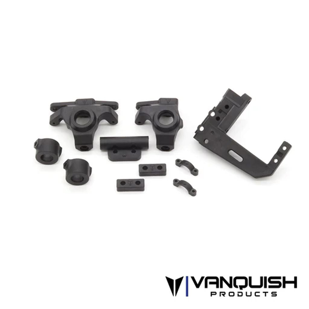 Vanquish H10 Hydro Front Axle Components - Blk