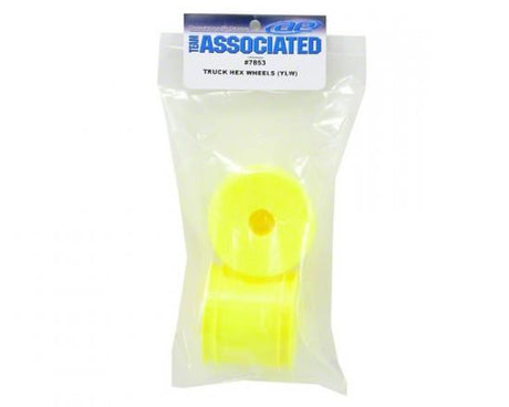 ASSOCIATED T4.2, T5M, T6.1 - 12MM HEX WHEEL YELLOW