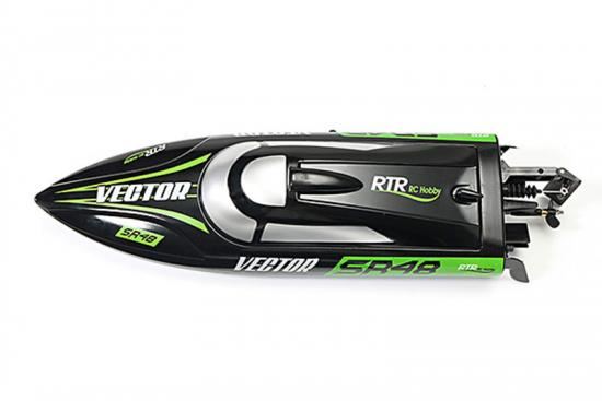 Volantex Racent Vector SR48 Brushed Boat RTR Black - V797-3B