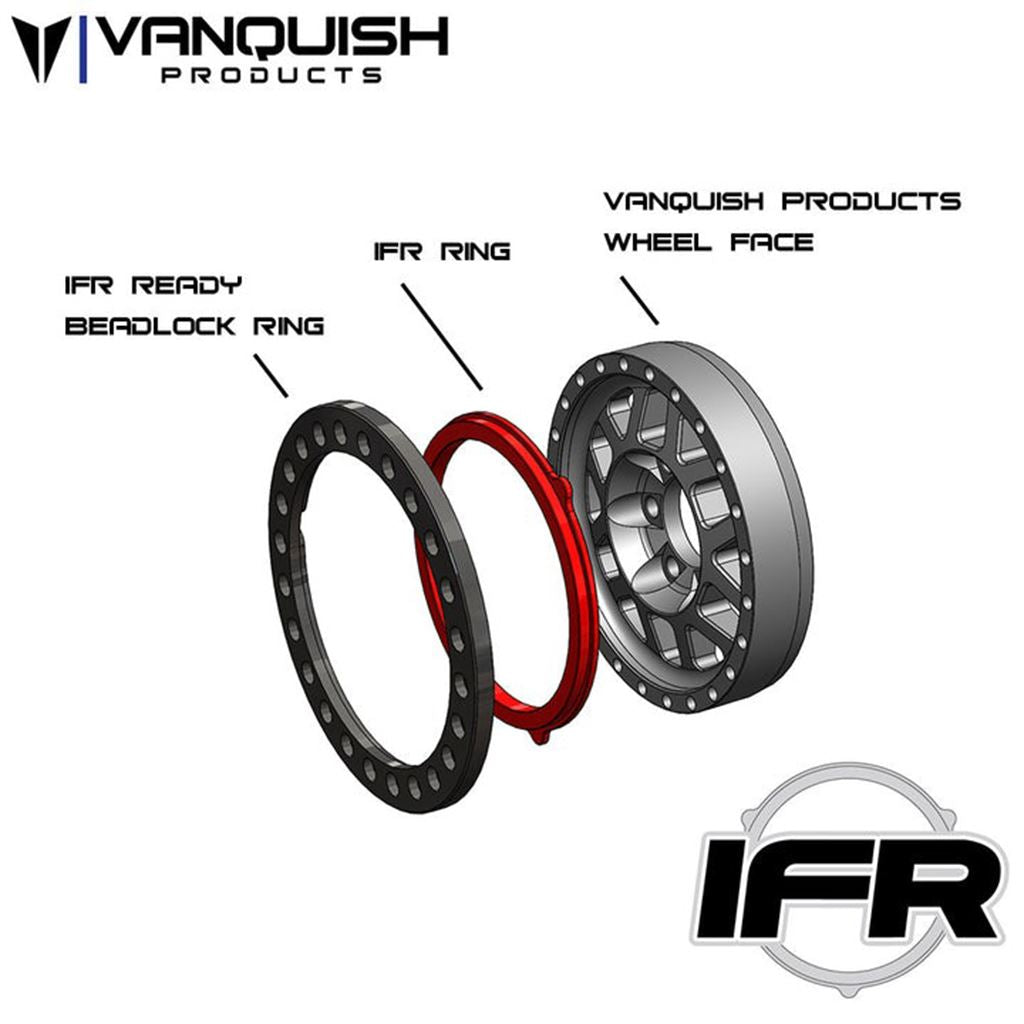 Vanquish 1.9 IFR Skarn Beadlock Black (1pc)