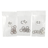 Yeah Racing 4x6mm Stainless Steel Spacer Set 0.1 0.2 0.3mm