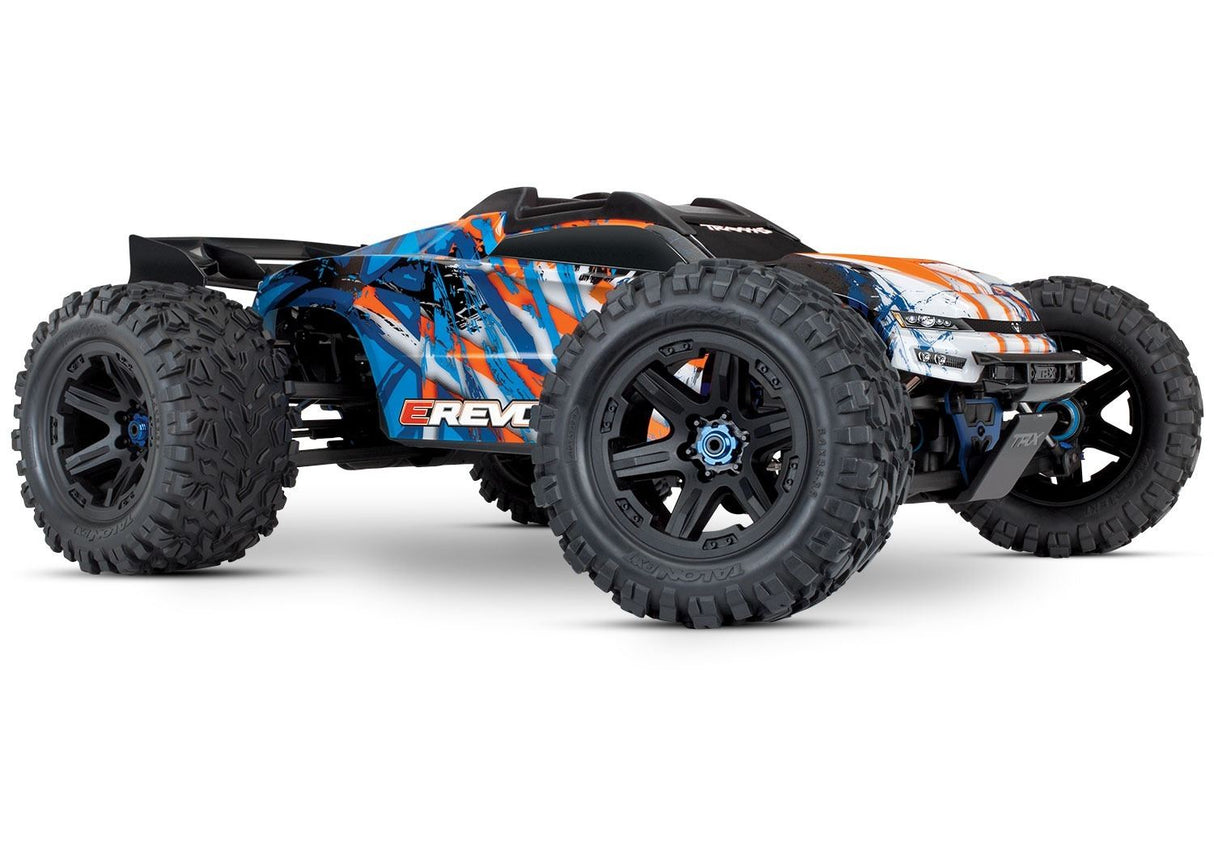 TRAXXAS E-Revo II VXL 4WD TSM - Orange (TQi/No Batt or Chg)