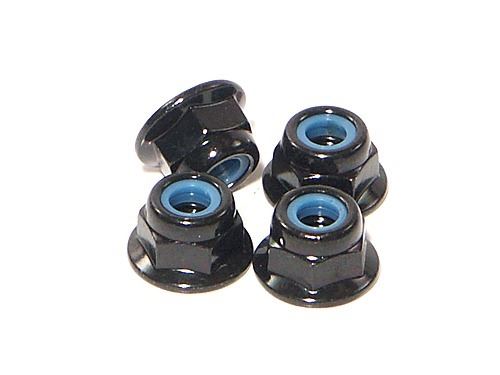 HPI Flange Lock Nut M4 (4 Pcs)