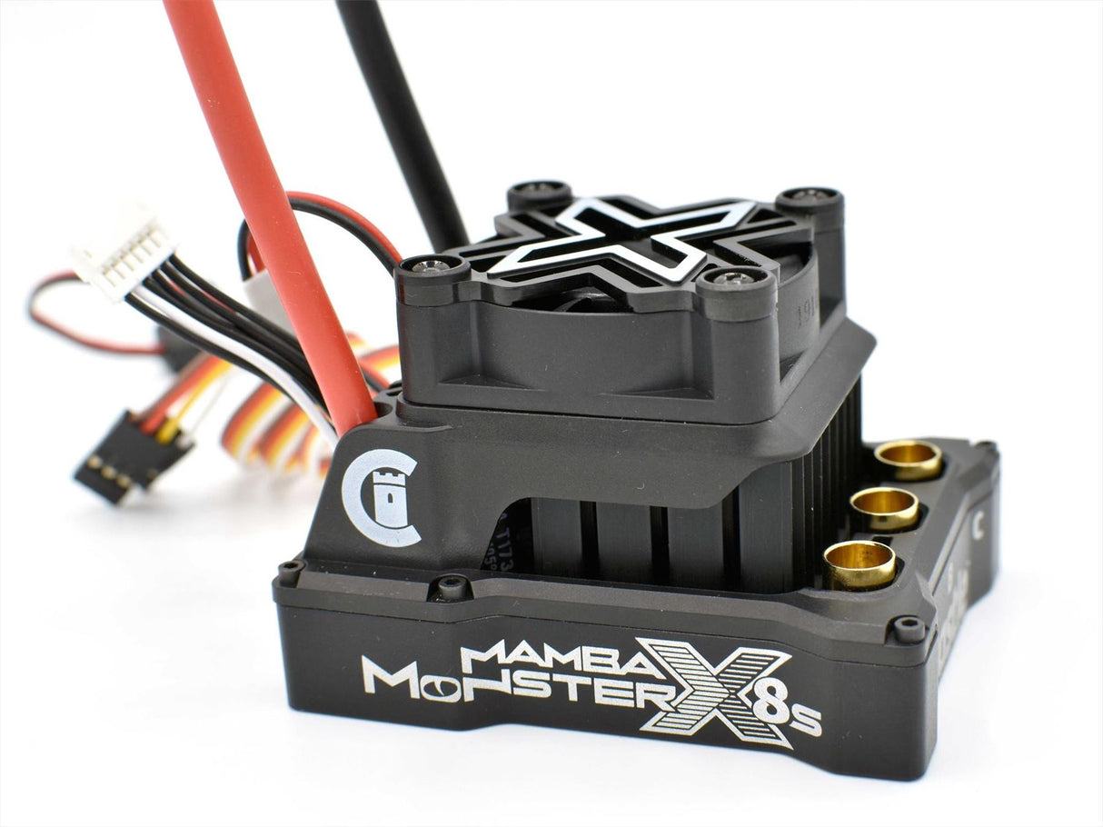 Castle Mamba Monster X 8S, 33.6V Esc, 8A Peak Bec (Cc010-0165-00)