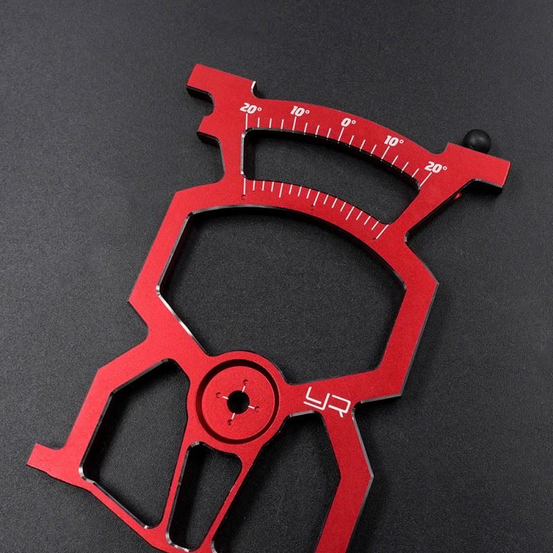 Yeah Racing Universal Set Up System Ver.3 For 1/10 On Road Red