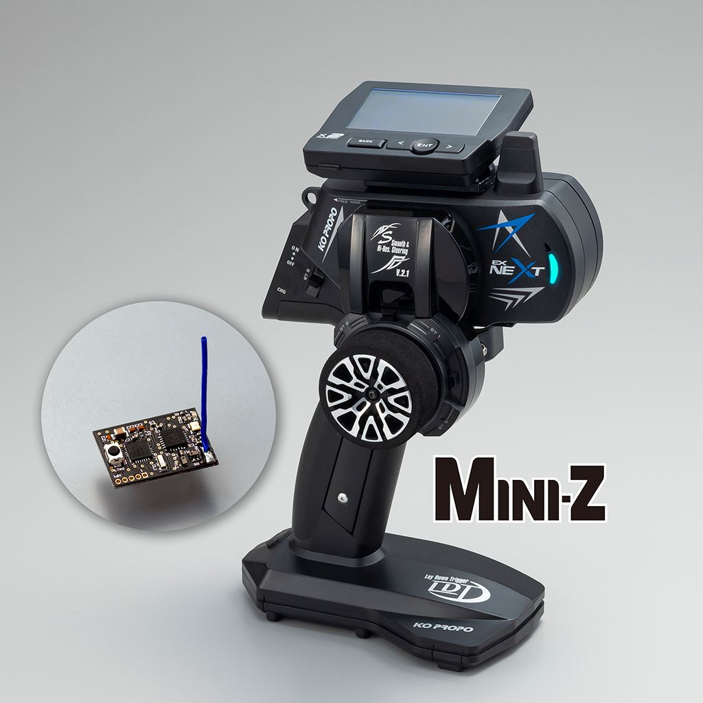 Ex-Next Ldt Black Sp W/Mini-Z Evo2 Rx Unit