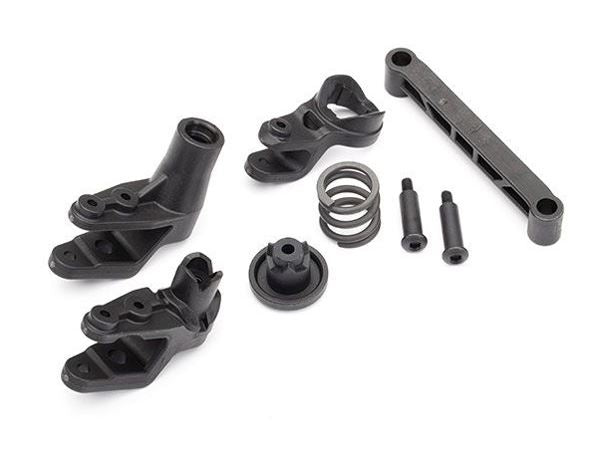 Traxxas Steering Bellcranks/ Bellcrank Support/ Servo Saver/ Servo Saver Spring/ Draglink