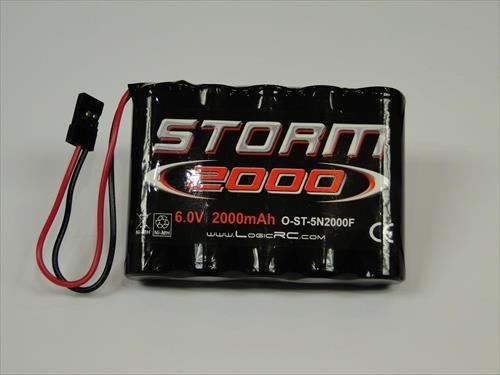 STORM RX NiMH 6.0V AA 2000mAh Flat