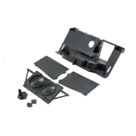 Losi Rear Bulkhead,Fan Panel, Mudguards: Baja Rey (Losi231005)