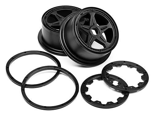 Maverick Blackout Xb Wheel Set (Rear) Pr