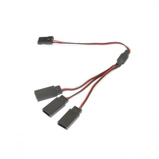 Losi Light Harness, 3-Way Spliiter: Nightcrawler S.E. (Losi230049)