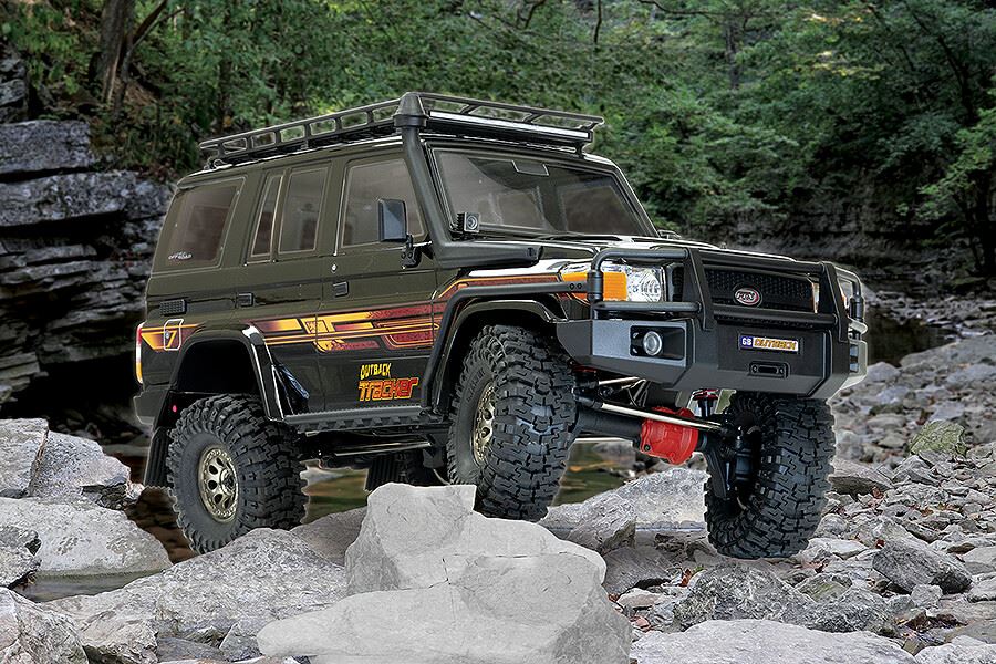 FTX OUTBACK TRACKER 4X4 RTR 1 10 TRAIL CRAWLER - BLACK