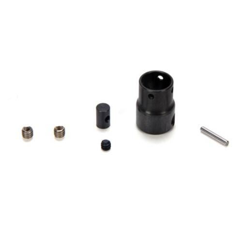 Losi Center Drive Shaft CV Yoke, Coupler, Hdwe: NCR (LosiB3582)