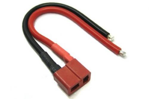 Etronix Female Deans Plug With 10Cm 14Awg Silicone Wire