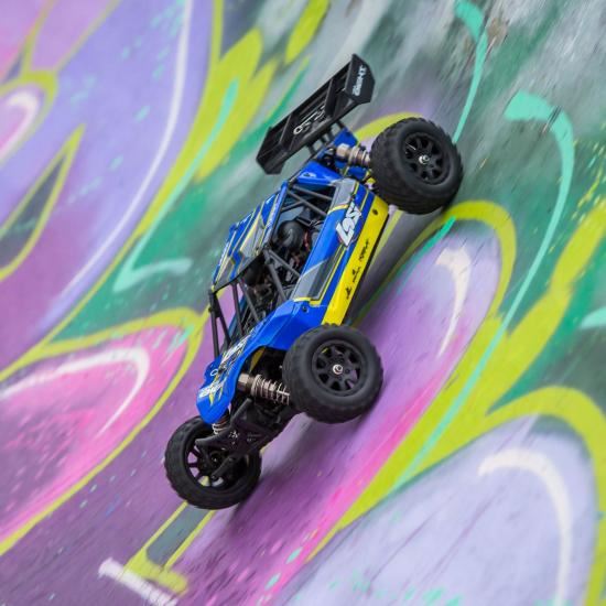 Losi Mini 8ight DB: 1/14 4wd Buggy RTR - Blue INT (LOS01009IT2)