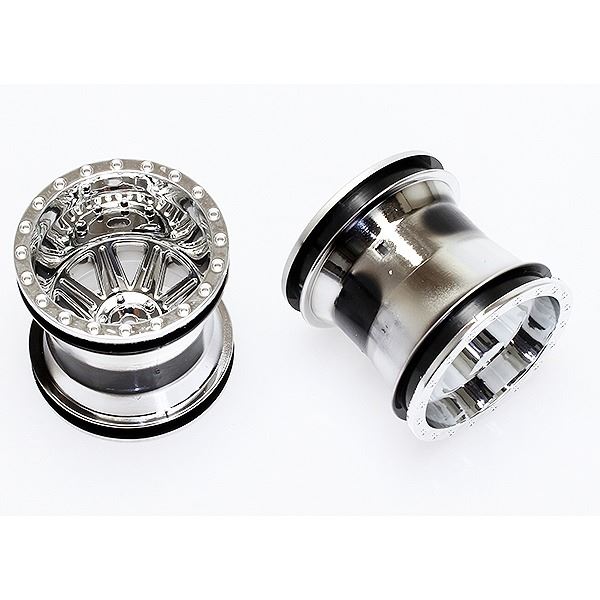 Cen Racing Monster Truck Wheel (Chrome) 2.2 X 2.4