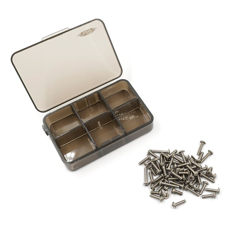 Yeah Racing Titanium Screw Assorted Set w/ FREE Mini box for Tamiya TT02