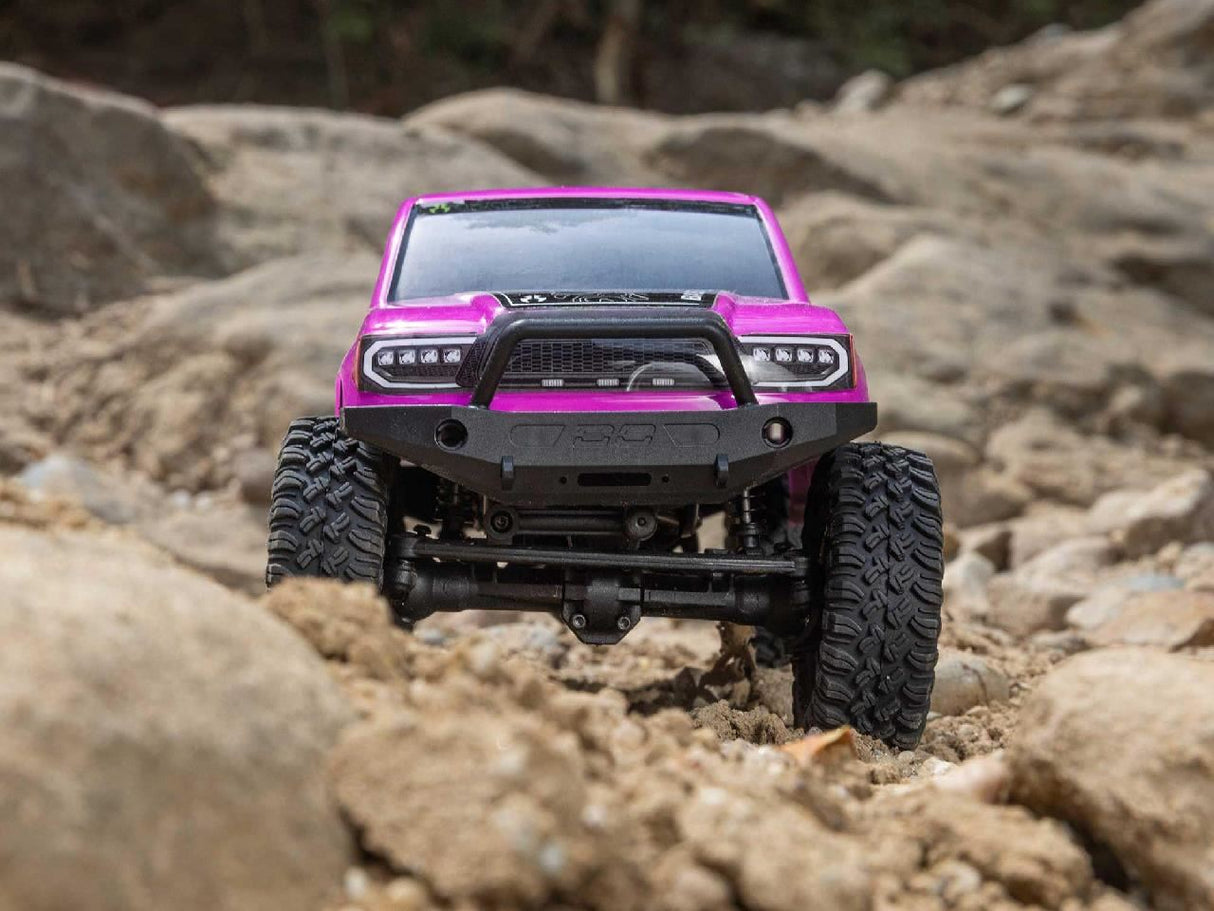 Axial 1/24 Scx24 Base Camp 4Wd Rock Crawler Rtr Pink