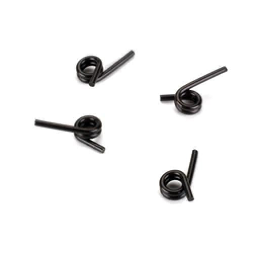 Losi Clutch Springs, Black(4): 8B, 8T (LosiA9112)