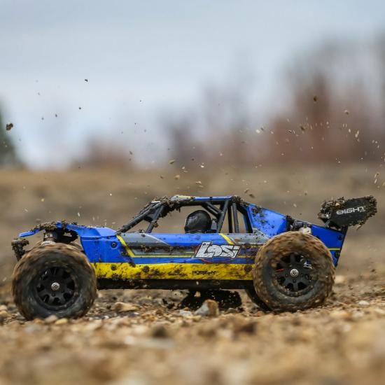 Losi Mini 8ight DB: 1/14 4wd Buggy RTR - Blue INT (LOS01009IT2)