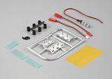 Killerbody Number Plate W/Led Unit Set 1/10 Touring Car