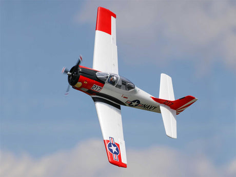 E Flite T-28 Trojan 1.2m BNF Basic with Smart