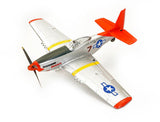 VOLANTEX P-51D MUSTANG V2 RED 4CH 400MM BRUSHED w/GYRO RTF