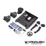 Vanquish H10 Interior And Driver Set Moulded Black