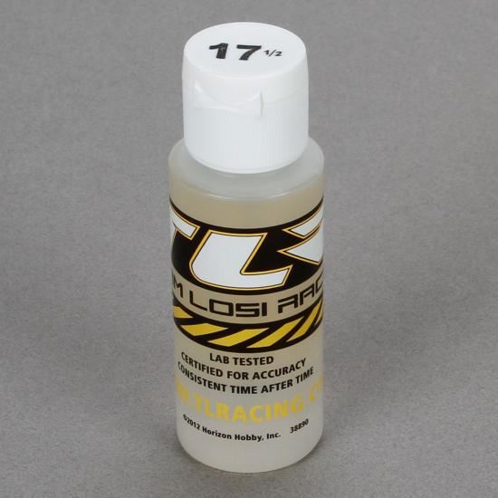 Tlr Silicone Shock Oil, 17.5 Wt, 2 Oz