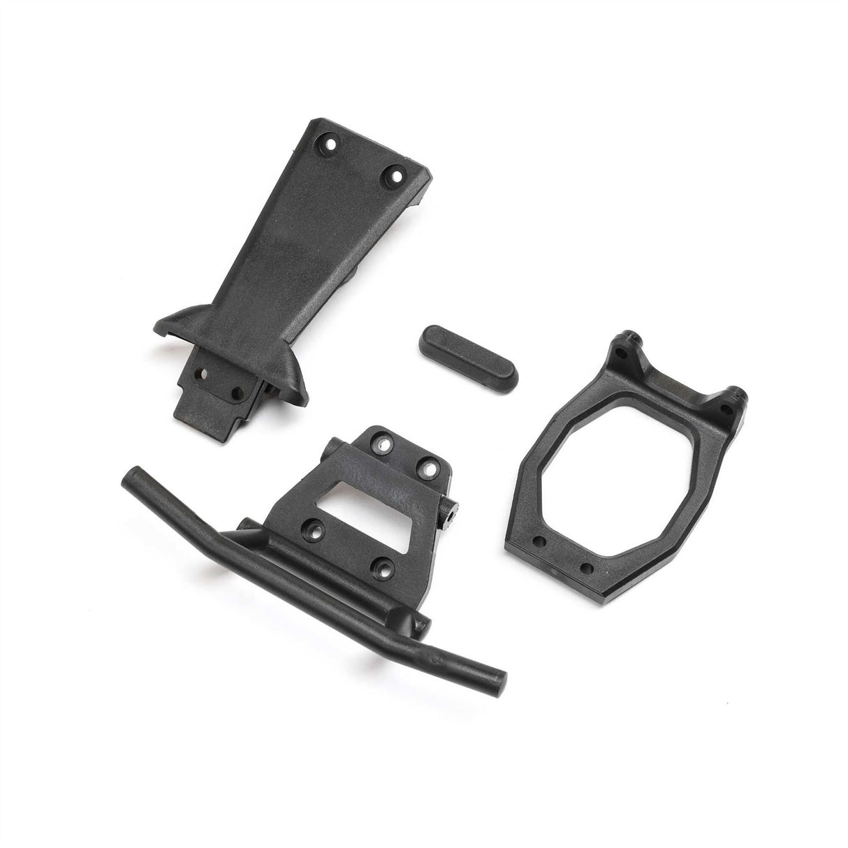 Losi Front Bumper, Brace, Skid Plate: Hammer Rey