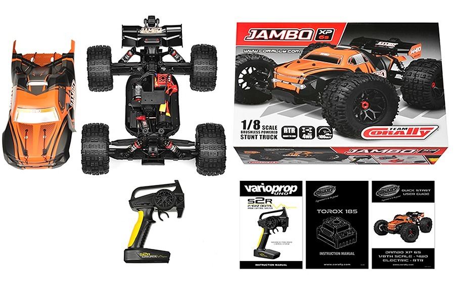 Corally Jambo XP 6S Monster Truck 1/8 SWB Brushless RTR - C-00166