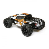 ECX 1/10 4WD Ruckus Brushed Orange/White RTR (ECX03242T1)