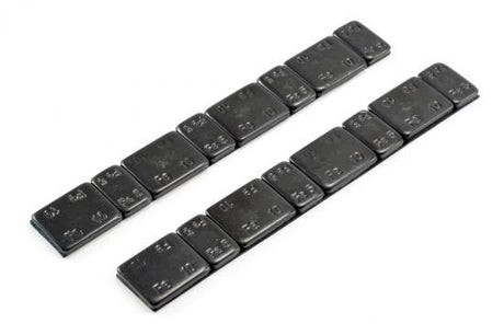 CENTRO BLACK CHASSIS WEIGHTS w/ADHESIVE 5G/10G X 2 STRIPS