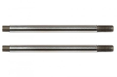 Team Associated 3X24 Shock Shafts V2 - Chrome (B74)