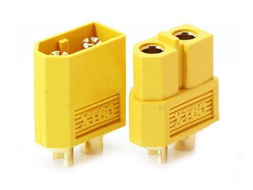 Fusion Xt60 Connector Set W/Hs 10 Pairs