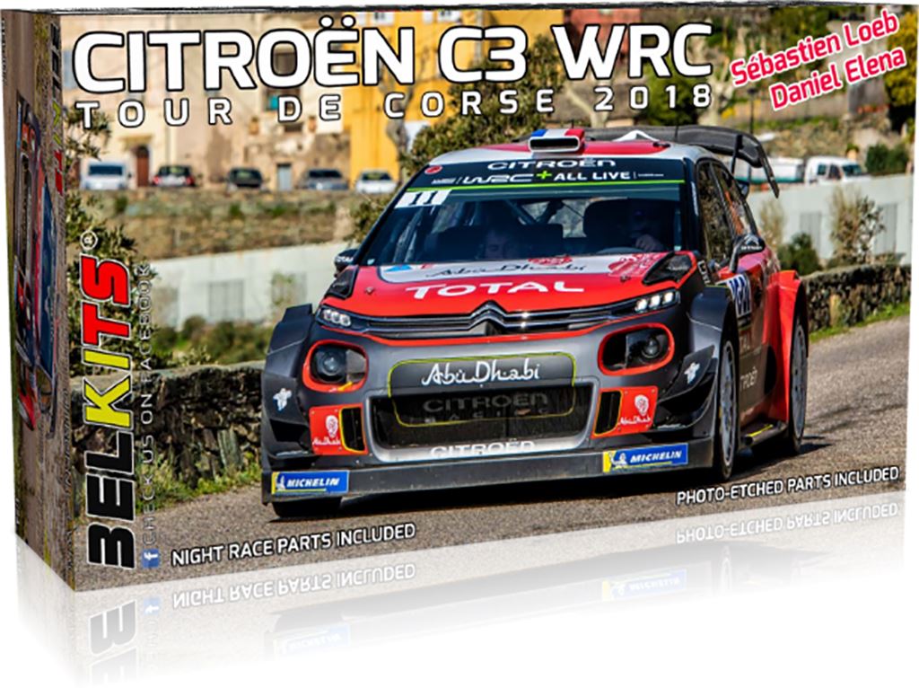 BEL Kits Citroen C3 Wrc Corsica 2018 S Leob