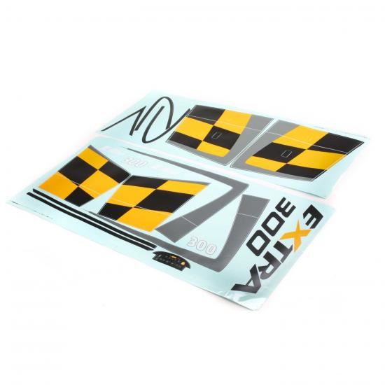 E Flite Decal Sheet: Extra 300 1.3m