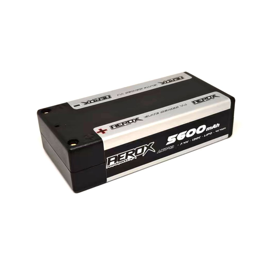 AEROX ELITE LiPo 5600mAh Shorty 7.4v 130C 25mm