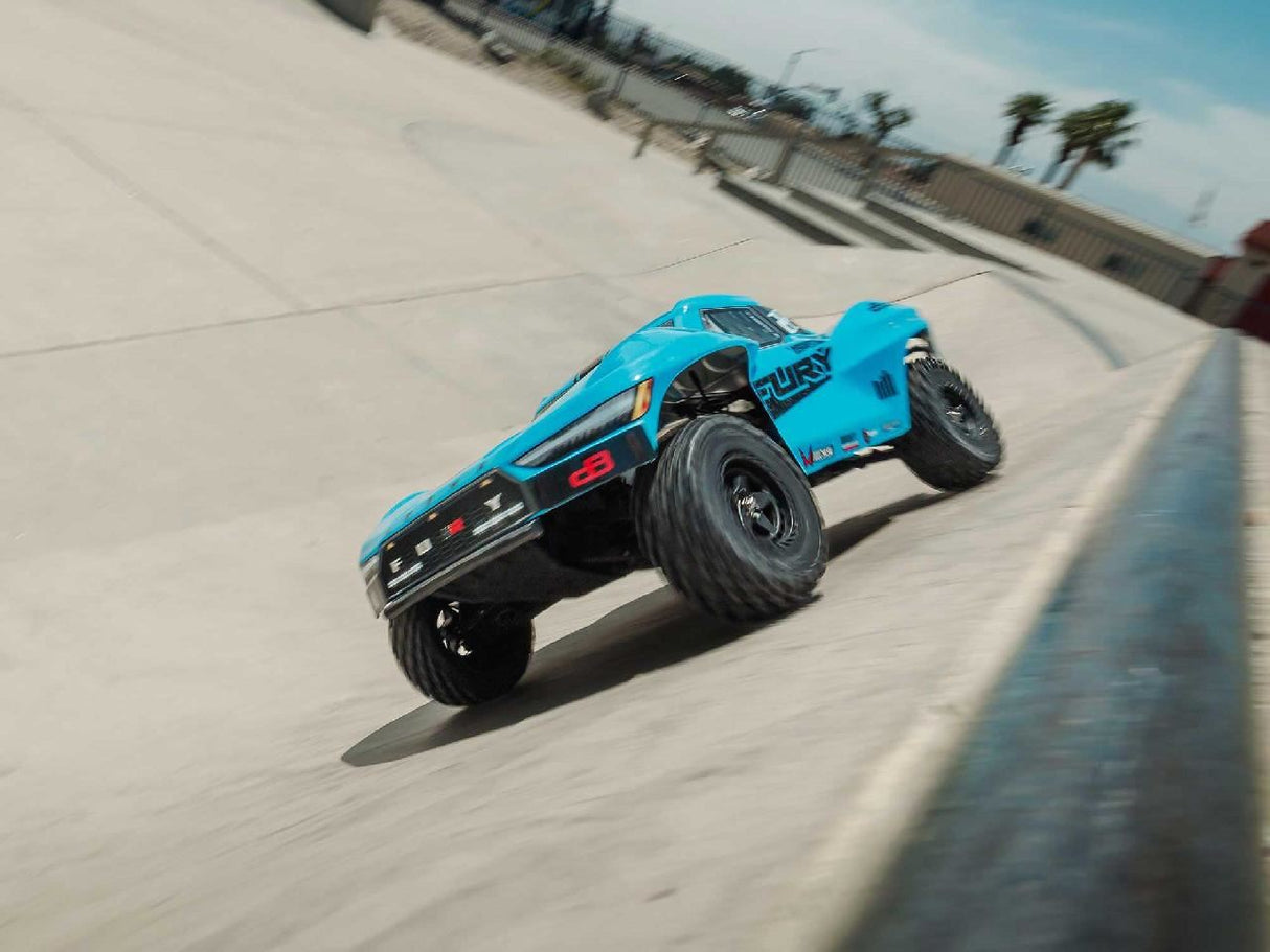 Arrma Fury 2Wd (With Battery/Charger) Blue