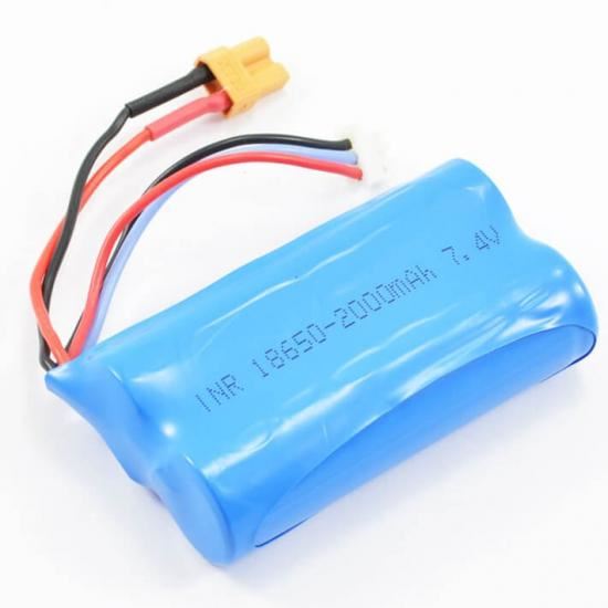 HUINA LiPo 1580/1583 7.4V 2000mAh BATTERY