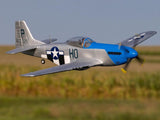 E Flite P-51D Mustang 1.2m PNP inCripes A'Mighty 3rdin