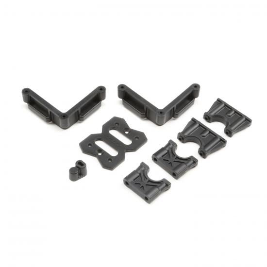 Losi Center Diff Mount - Battery Mount: 8XE