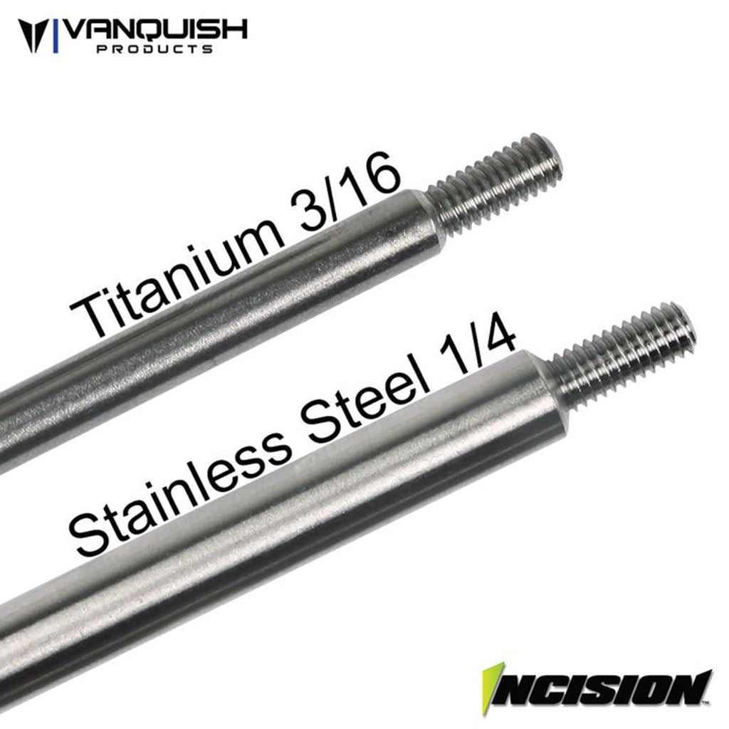 Vanquish Incision SCX10-II 12.3in Stainless Links