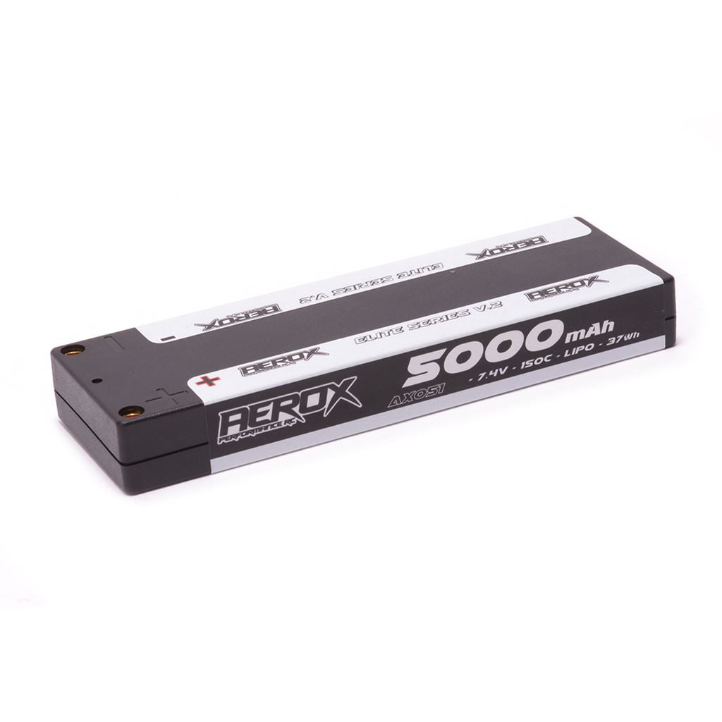 Aerox Elite Lipo 5000Mah Stick 7.4V 150C 18Mm