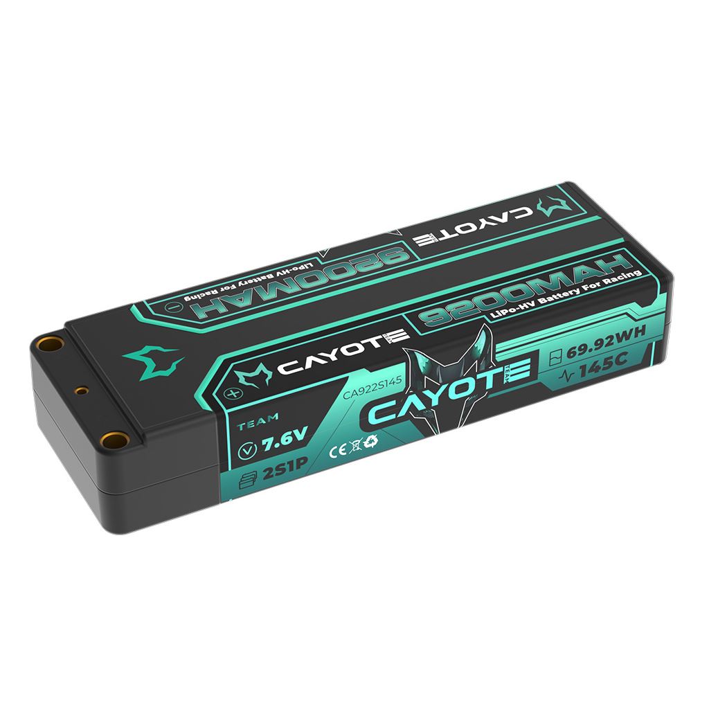 Cayote Lipo 9200Mah Hv Stick 7.6V 24.9Mm 319G