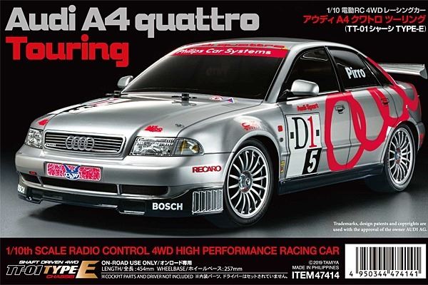 Tamiya Audi A4 Quattro Touring Tt01E (47414)