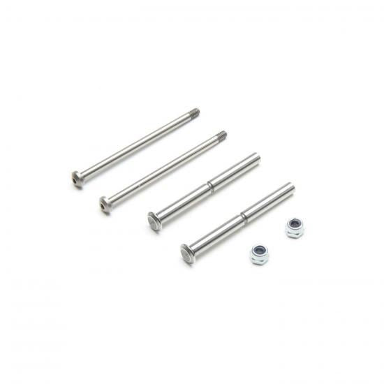 Losi Front Hinge Pin and King Pin Set - Polished: All 22