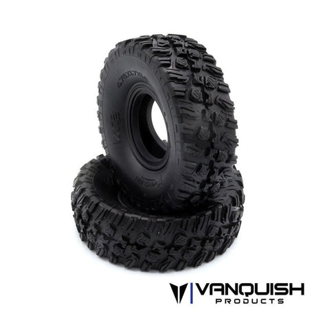 Vanquish VXT2 1.9 Tires (2) Red Compound