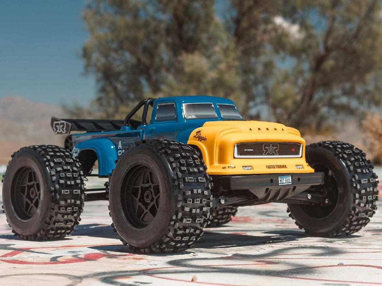 Arrma 1/8 Notorious 6S V6 4X4 Blx Stunt Truck Rtr Blue