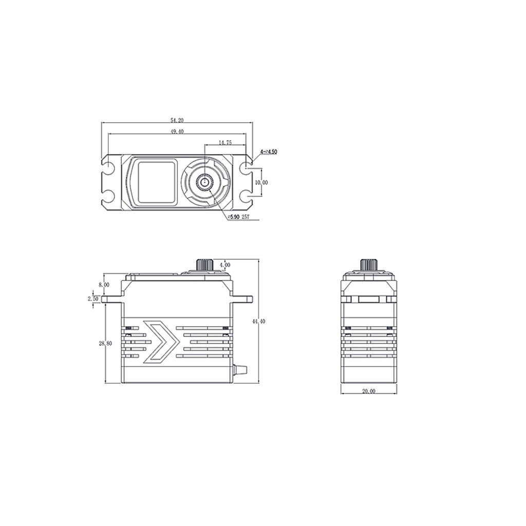 Srt 927S Hv Brushless Servo